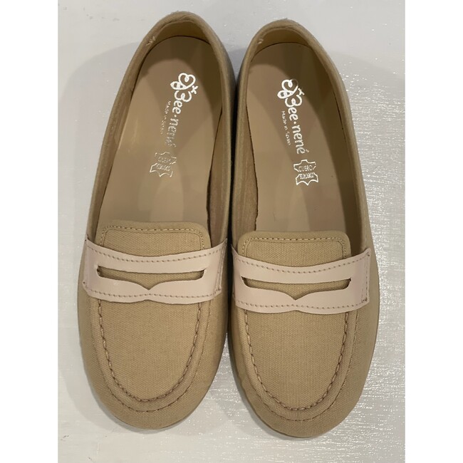Canva Moccasin, Beige - Dress Shoes - 3