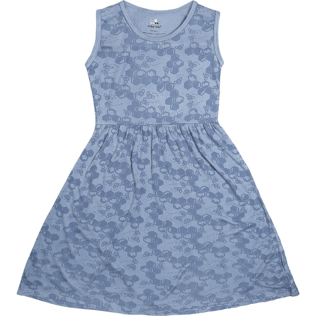 Busy Shizy Frock, Blue
