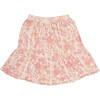 Blooming Nectar Floral Skirt, Pink - Skirts - 1 - thumbnail