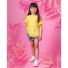 Queen Bee Frill Top, Yellow - T-Shirts - 2