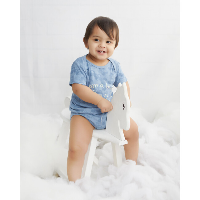 Busy Shizy Onesie, Blue - Onesies - 5