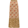Women's Johanna Skirt, Coral Floral - Skirts - 1 - thumbnail