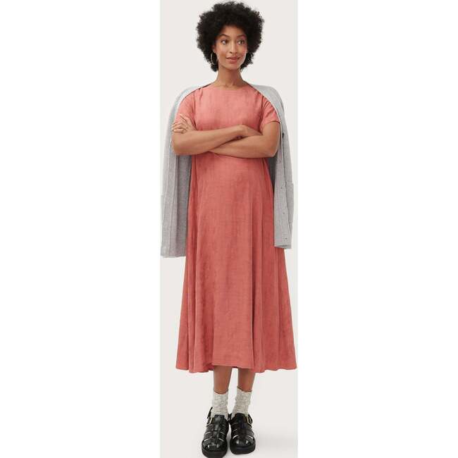 The Women's James Dress, Faded Coral Floral - Dresses - 3