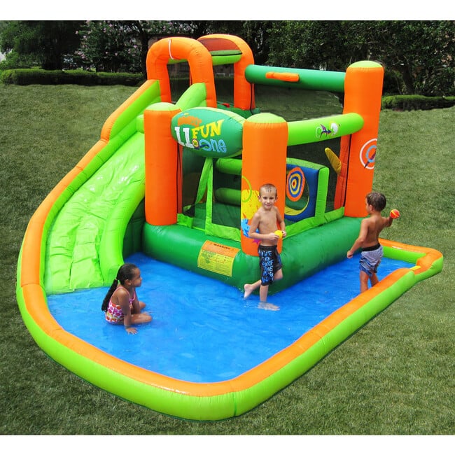 Endless Fun 11 In 1 Inflatable Bouncer And Waterslide - Pool Toys - 3