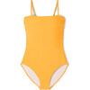 Women's Alexandra One-piece Swimsuit, Marigold - One Pieces - 1 - thumbnail