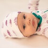 Organic Porcupine Beanie, Fuchsia - Hats - 3