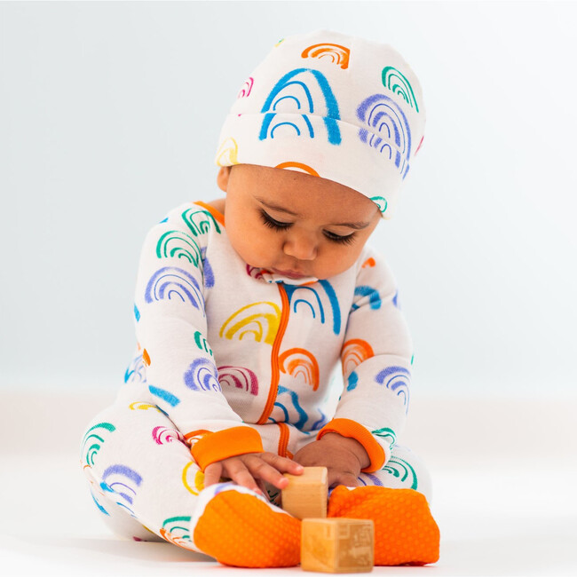 Organic Rainbow Beanie - Hats - 4