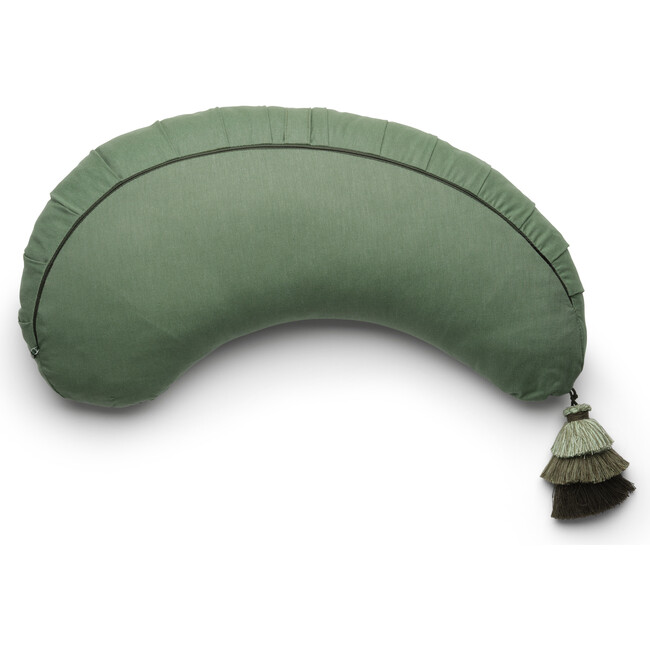 La Maman Wedge, Emerald Chambray - Nursing Pillows - 1