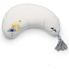 La Maman Wedge, Embroidered Skies - Nursing Pillows - 1 - thumbnail