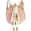 Unicorn Backpack, Pink - Bags - 1 - thumbnail