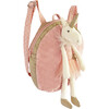 Unicorn Backpack, Pink - Bags - 2 - thumbnail