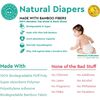 Natural Bamboo Diapers Value Pack, 216 pack - Diapers - 3 - thumbnail