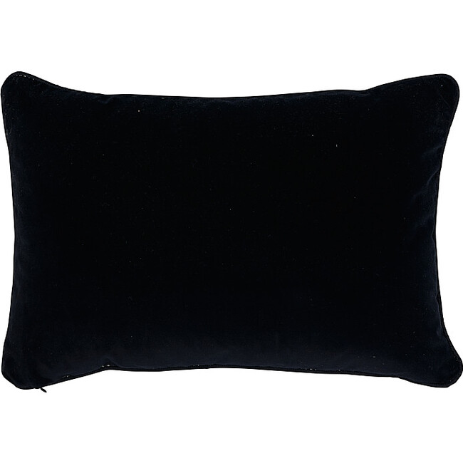 Schumacher x Johnson Hartig Jokhang Tiger Velvet Lumbar Pillow, Brown - Decorative Pillows - 2