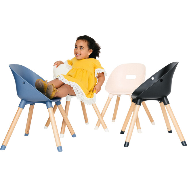 The Play Chair (Set of 2), Grapefruit - Kids Seating - 3