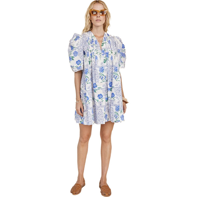 Women's Jenkins Dress, Floral Medallion - Dresses - 1