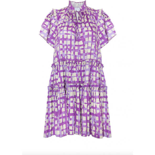 Women's Merritt Dress, Cobblestone Lavender - Dresses - 1