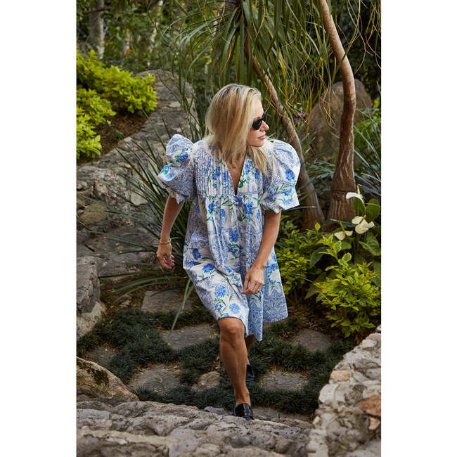 Women's Jenkins Dress, Floral Medallion - Dresses - 4