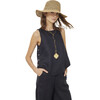 Women's Halo Top Black - Blouses - 1 - thumbnail