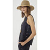 Women's Halo Top Black - Blouses - 2