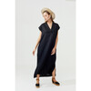 Women's Grecia Caftan Black - Dresses - 3
