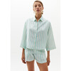 Women's Lenox Shirt Mint Stripes - Shirts - 4