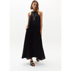 Women's Bloom Long Dress Black - Dresses - 2