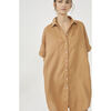 Women's Alba Shirt Dress Camel - Dresses - 2