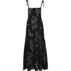 Women's Leona Dress, Black/White - Dresses - 1 - thumbnail
