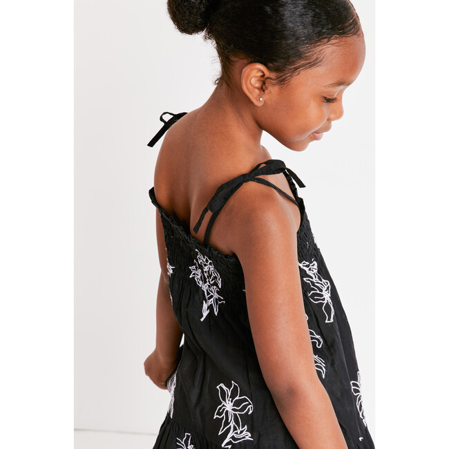 Mini Lina Dress, Black/White - Dresses - 3