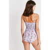 Women's Kendra Smocked One-Piece, Painterly Ikat Pansy/Multi - One Pieces - 4