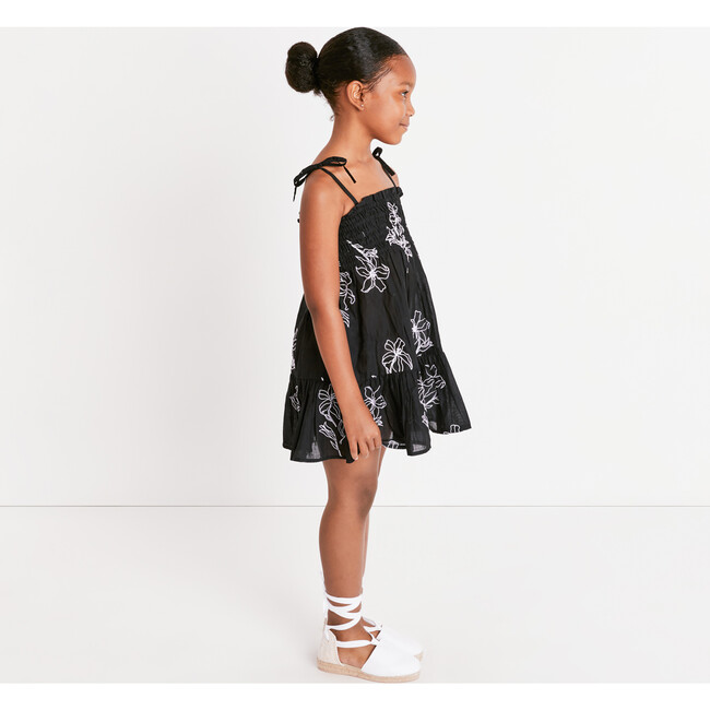 Mini Lina Dress, Black/White - Dresses - 4