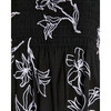 Women's Leona Dress, Black/White - Dresses - 6