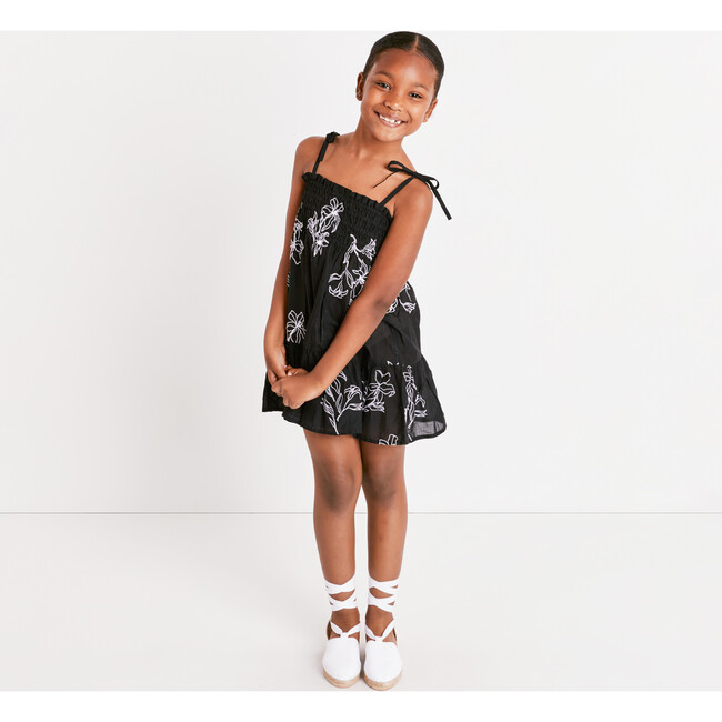 Mini Lina Dress, Black/White - Dresses - 7
