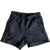 French Terry Sweat Shorts, Black Tie Dye - Shorts - 1 - thumbnail
