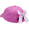 Ballet Bow Baseball Hat, Maisie Magenta - Hats - 3