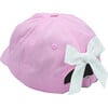 Swimsuit Bow Baseball Hat, Palmer Pink - Hats - 3