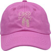 Ballet Bow Baseball Hat, Maisie Magenta - Hats - 4