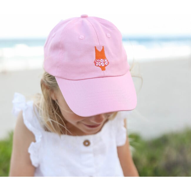 Swimsuit Bow Baseball Hat, Palmer Pink - Hats - 6