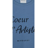 "Coeur D'Artiste" T-Shirt, Blue - T-Shirts - 3