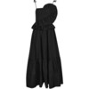 Women's Delphine Dress, Black - Dresses - 1 - thumbnail