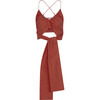 Women's Cecil Top, Cinnamon - Blouses - 1 - thumbnail