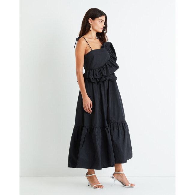 Women's Delphine Dress, Black - Dresses - 4