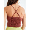 Women's Cecil Top, Cinnamon - Blouses - 6