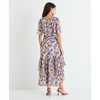 Women's Brittany Dress, Painterly Ikat Pansy Multi - Dresses - 7