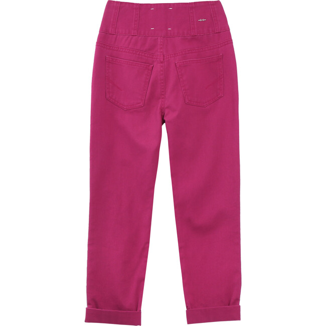 High-Rise Boyfriend Pant, Pink - Habitual Pants | Maisonette