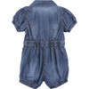 Utility Romper, Indigo - Rompers - 2