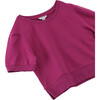 French Terry Short Set, Pink - Mixed Apparel Set - 3