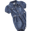 Utility Romper, Indigo - Rompers - 3