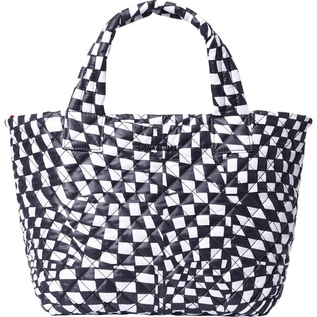 Small Metro Tote Deluxe, Checkerboard