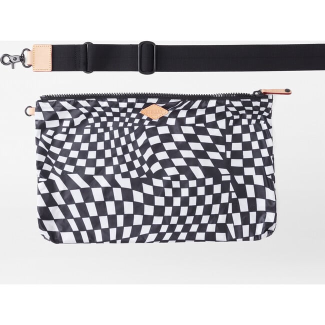 Small Metro Tote Deluxe, Checkerboard - MZ Wallace Bags
